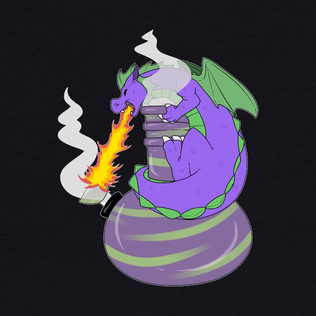 Puff the Bong Dragon by DandyBound